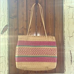Straw bag